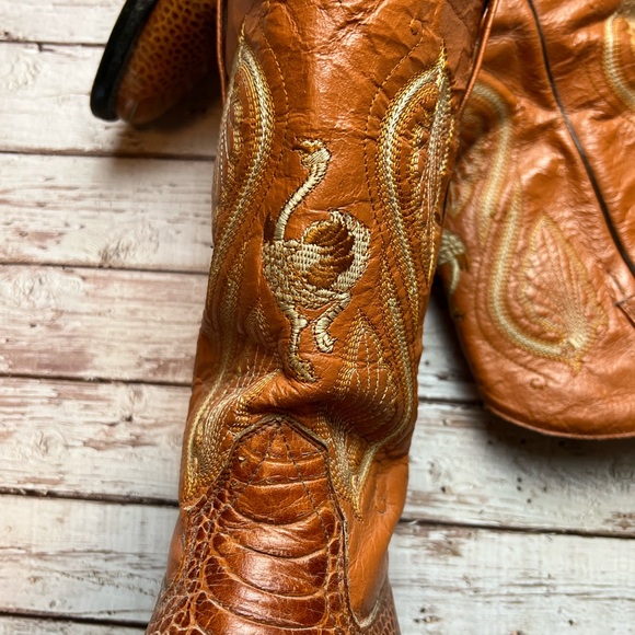 Rafa Mexican Vaquero Boots 8 8.5 - Picture 5 of 14